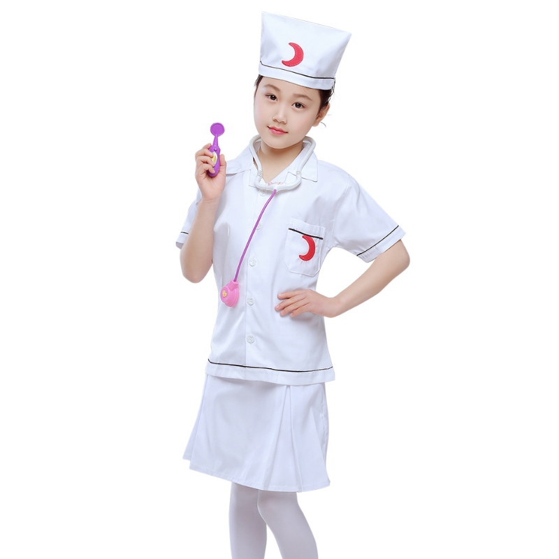 Costume de rol pentru copii Doctor Asistent Dress Up Set Set Set