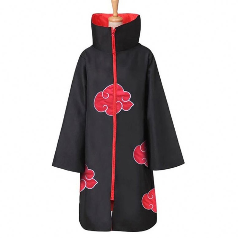 Set de cosplay Anime Akatsukiuchiha Itachi Costum de Crăciun petrecere de Crăciun Sasuke Cloak Cape Adult Kids Cosplay