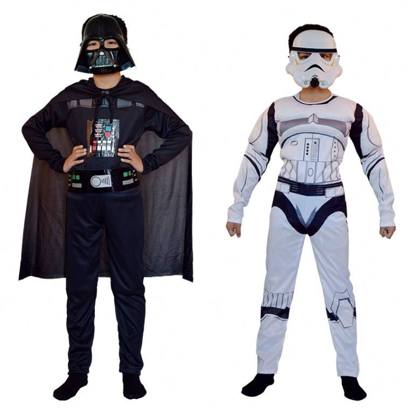 Trooper Skywalker Cosplay Costum Kids Băieți Halloween Carnaval Party Haine Cape Mask