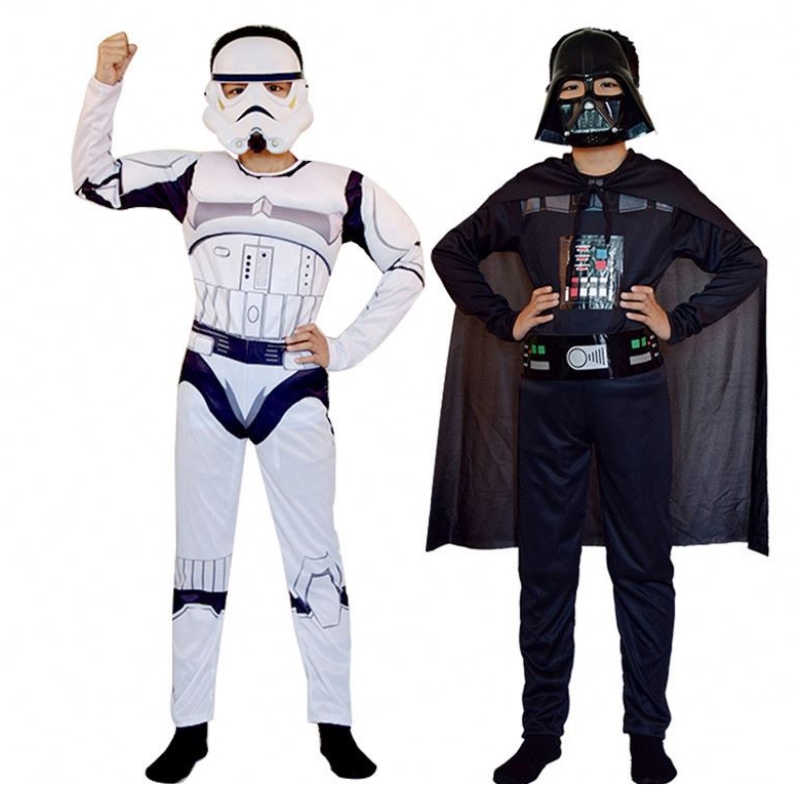 Trooper Skywalker Cosplay Costum Kids Băieți Halloween Carnaval Party Haine Cape Mask