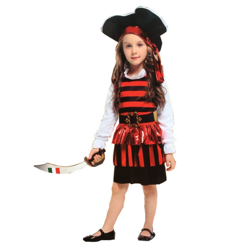 Costum de cosplay amazon hot vânzare costum de halloween pirați haine pentru copii