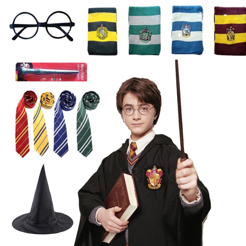 2022 Costum de vânzare la cald Harry Cosplay Costum și Adult Potter Robe pentru costume de petrecere de Halloween