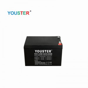 Baterie cu biciclete cu biciclete cu ciclu profund multifuncțional Agm Baterie cu biciclete 12v12ah cu plumb