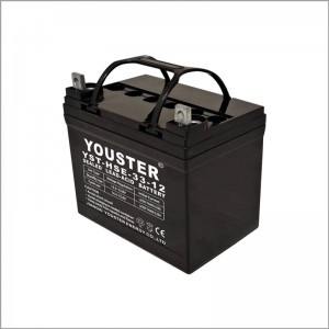 Fabrica Direct Vânzare AGM 12V33AH Long Long Cycle Deep Cycle Lead Batterie acid a sistemului solar