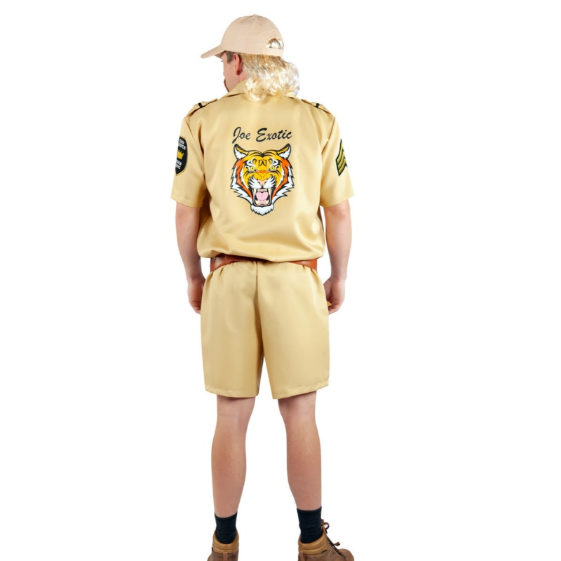 COSTUMUL EXOTIC ZOOKEEPER BĂRBAŢI JOE