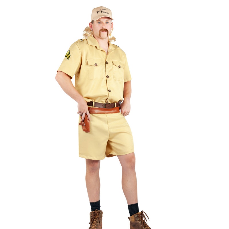 COSTUMUL EXOTIC ZOOKEEPER BĂRBAŢI JOE