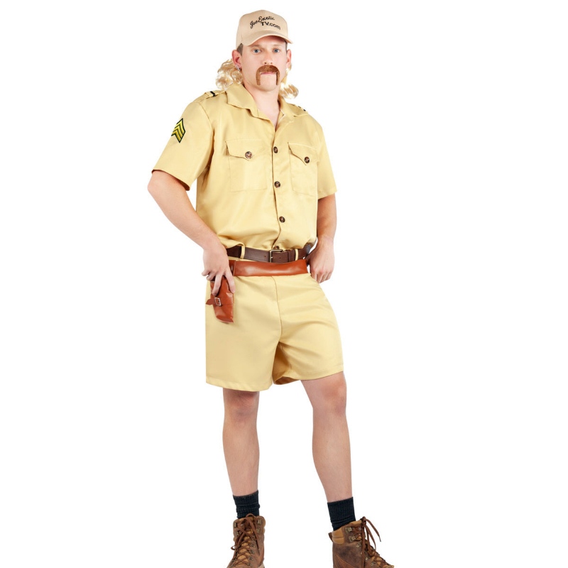 COSTUMUL EXOTIC ZOOKEEPER BĂRBAŢI JOE