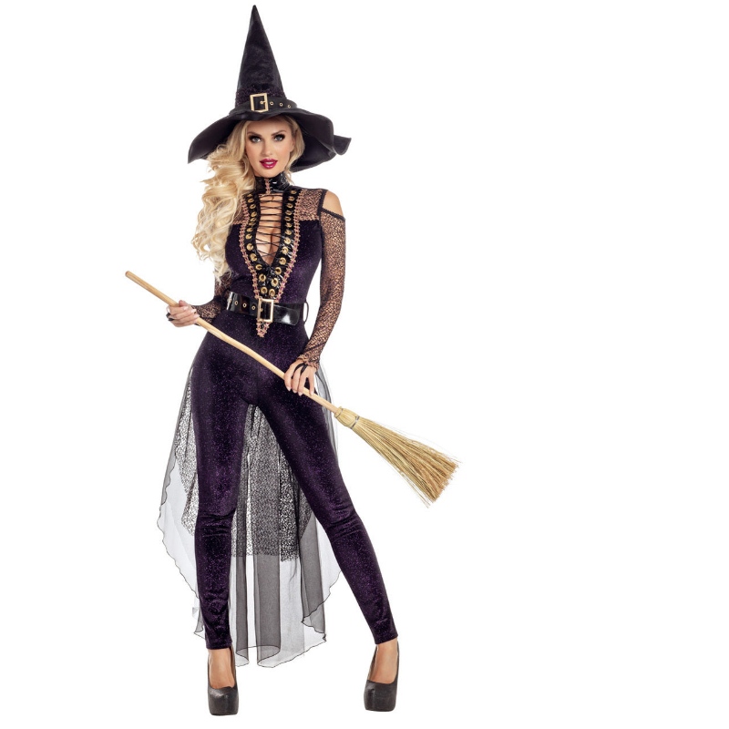 COSTUMUL WITCH VIOLET LA MIJE NOPTE