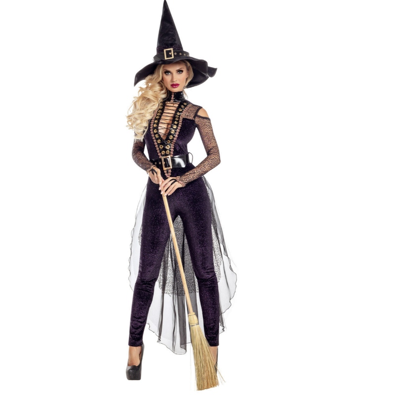 COSTUMUL WITCH VIOLET LA MIJE NOPTE