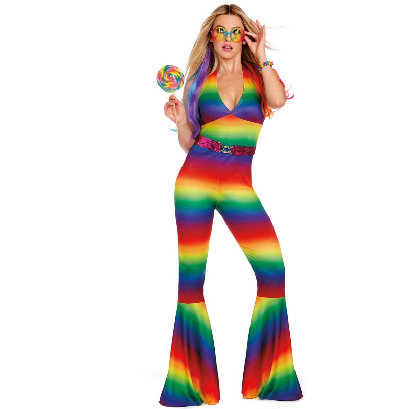 COSTUMUL DE RAINBOW DE FEMEIE