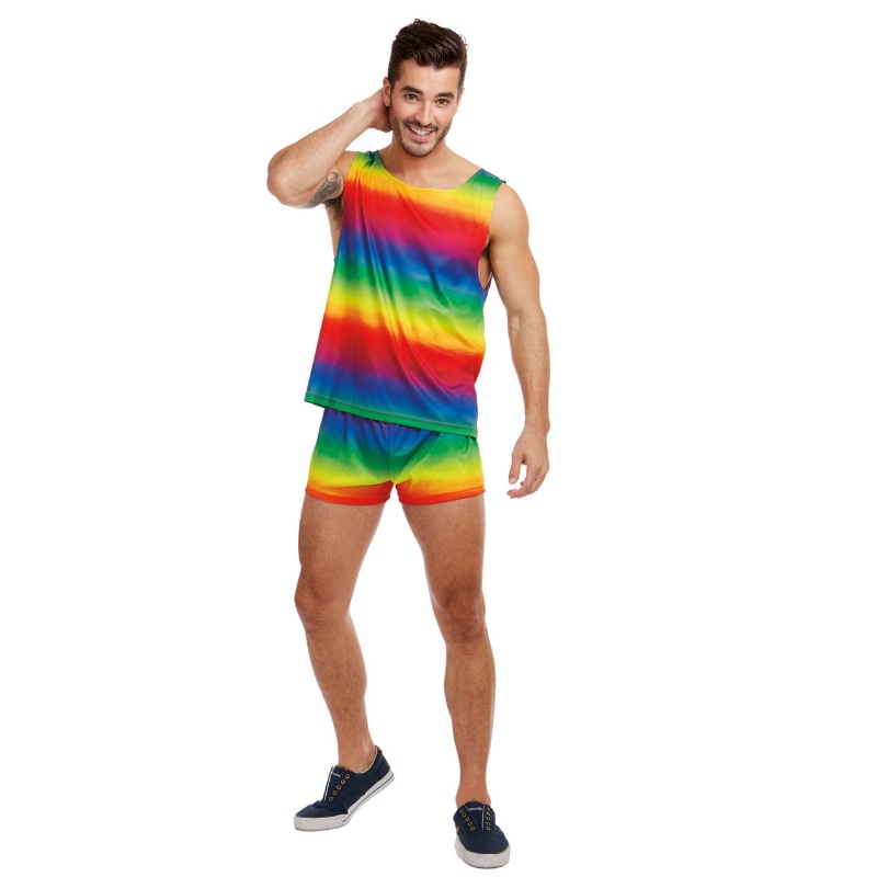 COSTUMUL DE RAINBOW BĂRBAŢI