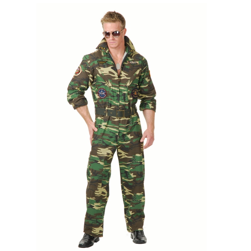 COSTUMUL SUMPSUIT CU TOP GUN CAMO