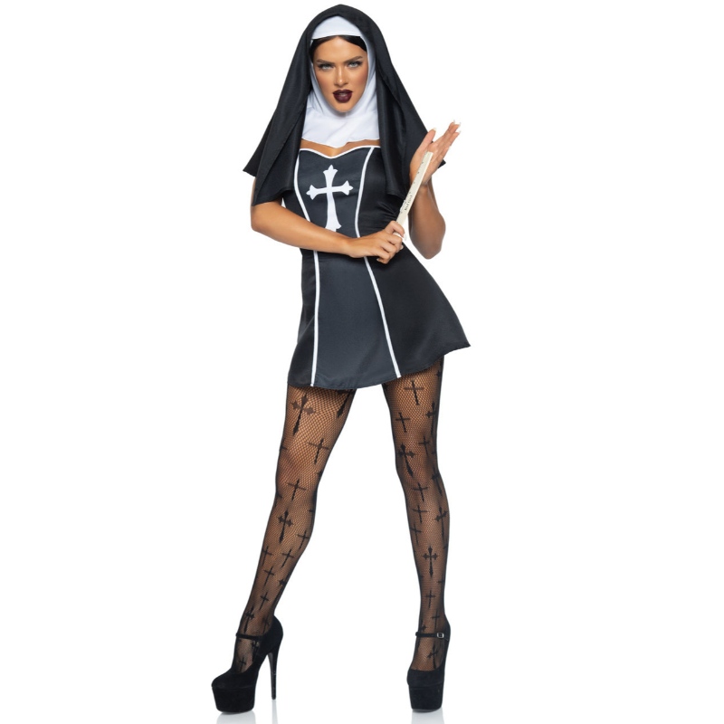 COSTUMUL NAUGHTY NUN HALLOWEEN