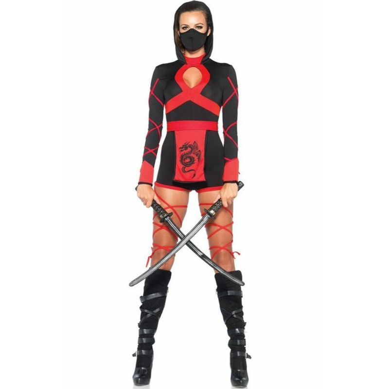 COSTUMUL DRAGON NINJA CU MASCA DE FATA