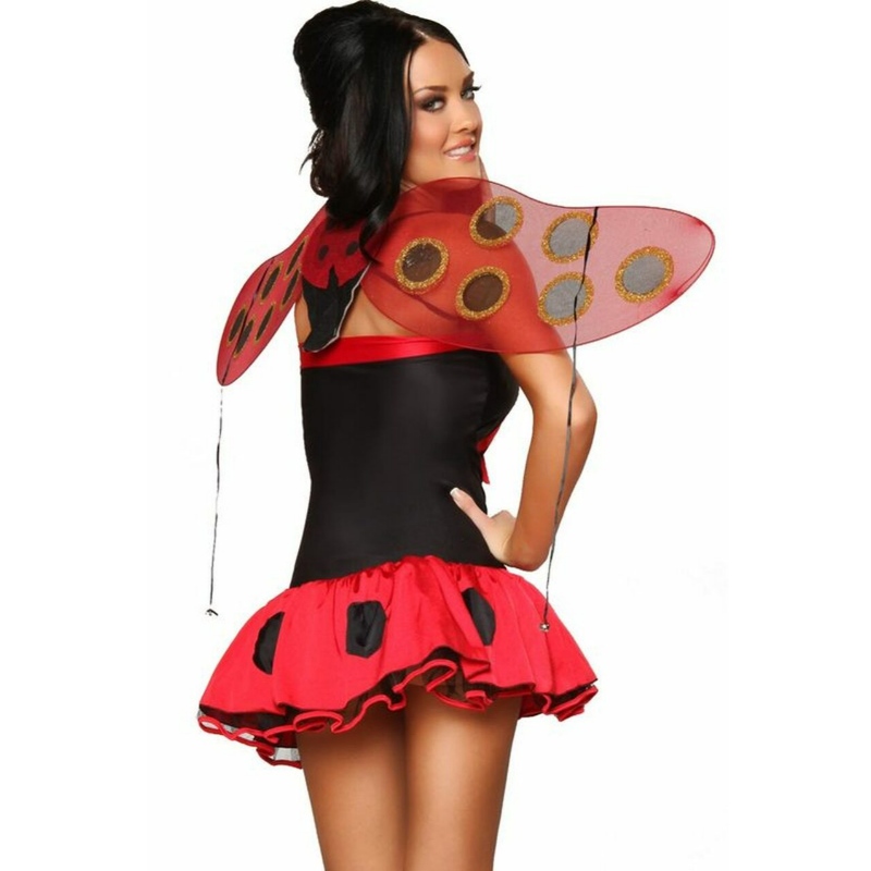 COSTUMUL DE HALLOWEEN DE LADYBUG SEXY