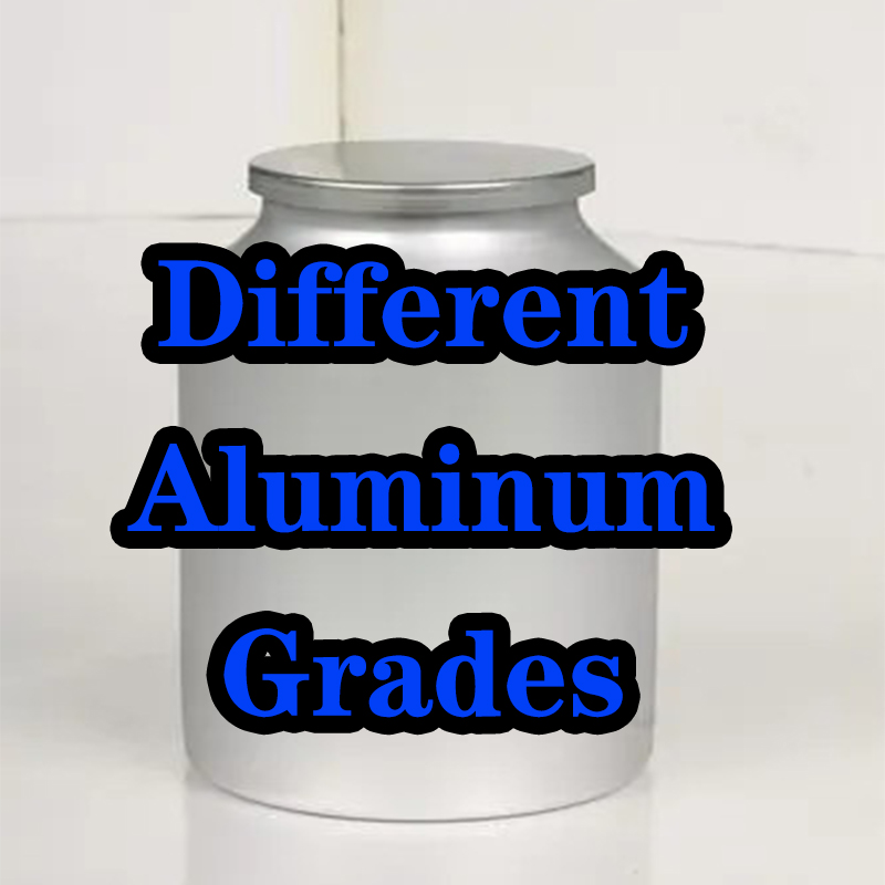 Grade diferite de aluminiu