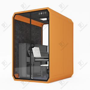 Fără izolarea secțiilor de atingere mobilă pentru 4 persoane clădire pod birou tradițională izolată fonică cabină de conversație sală de ședințe