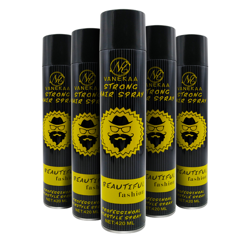 OEM Parfum Spray de păr spray de coafură de lungă durată, non-gras și fără reziduuri de păr spray de coafură