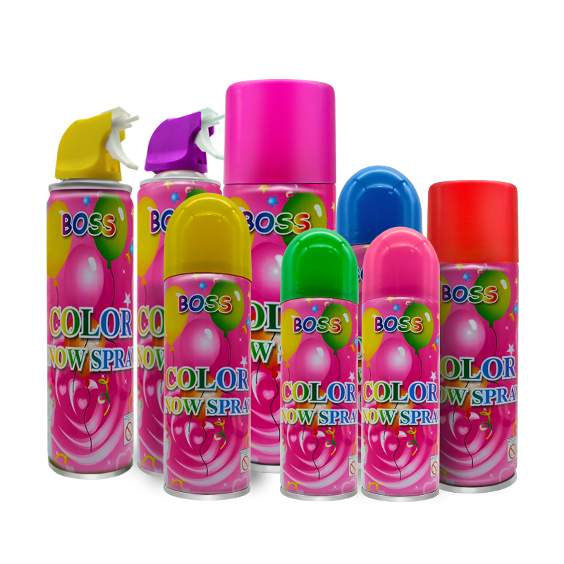 Culoare spray spray spray spumă de zăpadă pentru ziua Holi indian sărbătorește