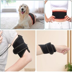 Frumusețe portabilă&echipament de îngrijire personală LED LED Reduce durerea corpului purtabil terapie cu lumină roșie curea pentru gât