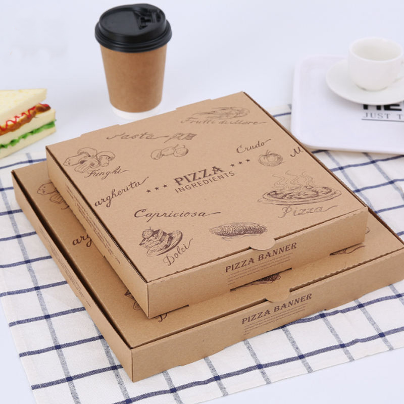 7/9/12 inch China Rectangle Pizza Box, Biodegradable Custom Box pentru pizza