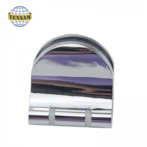 Jumătate rotundă cu balamale pe perete