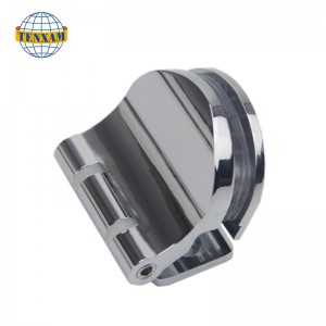 Jumătate rotundă cu balamale pe perete