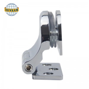 Jumătate rotundă cu balamale pe perete