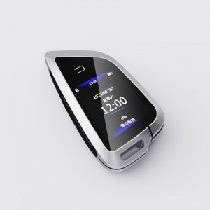 Cheie de mașină LCD inteligentă, actualizare intrare fără cheie, blocare automată&Deblocați la distanță de la distanță de la distanță, înlocuire a fob -ului, accesorii anti -furt, afișare logo -ul vehiculului