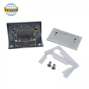 Clip de sticlă pătrat cu două fețe