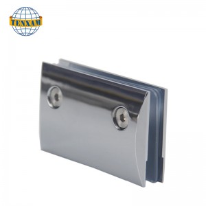 Clemă de sticlă cu două găuri duble