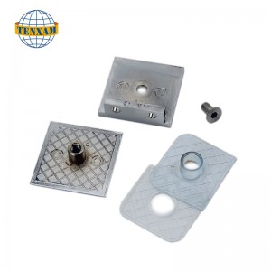 Clemă de fixare cu 0 grade cu gaură dublă