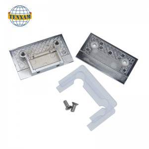 Clemă de fixare cu două gauri dublu