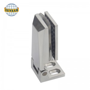 Clemă de sticlă cu o singură margine de 90 de grade