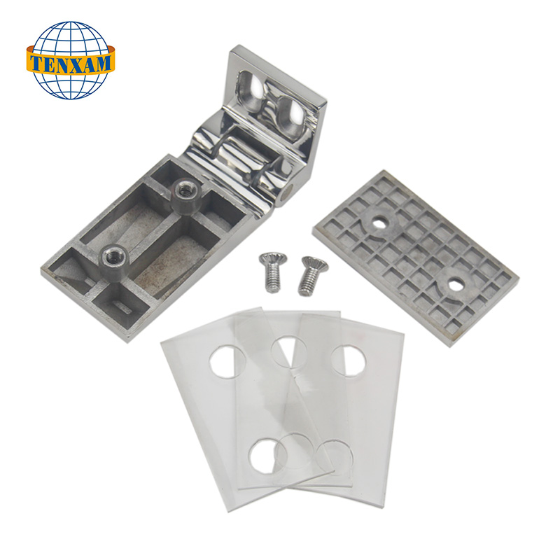 Clemă de sticlă cu o singură margine de 90 de grade