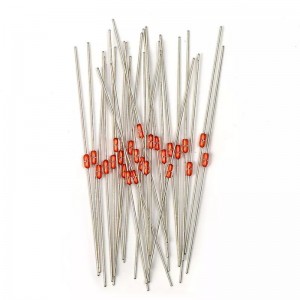 MF58 GLADE TERMISTOR DE GRASTER TERMISTOR Acoperire din sticlă Temperatură NTC Termistor NTC