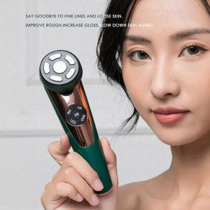 EMS HOT HOT FOTON FOTON Frumusețe Instrument de frumusețe Skinwhiten lift Strângeți fața-Lift Beauty Instrument de frumusețe USB Masaj portabil electric pentru față, Introducere facială Curățarea pielii Strângerea ridului în...