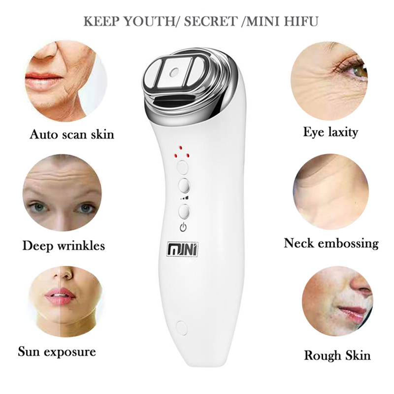 2022 NOU PORTABIL HIFU MASHER PENTRU MINI MINI HIFU DEPOZIȚIE HIFU HIFU FACIAL Mașină Femei pentru gât ochi bărbie