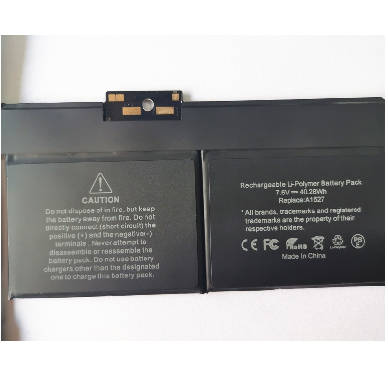 Potrivit pentru bateria laptop Apple Universal A1534 A1527 A1705 Laptop de 12 inci MJY32 MF855 Baterie laptop