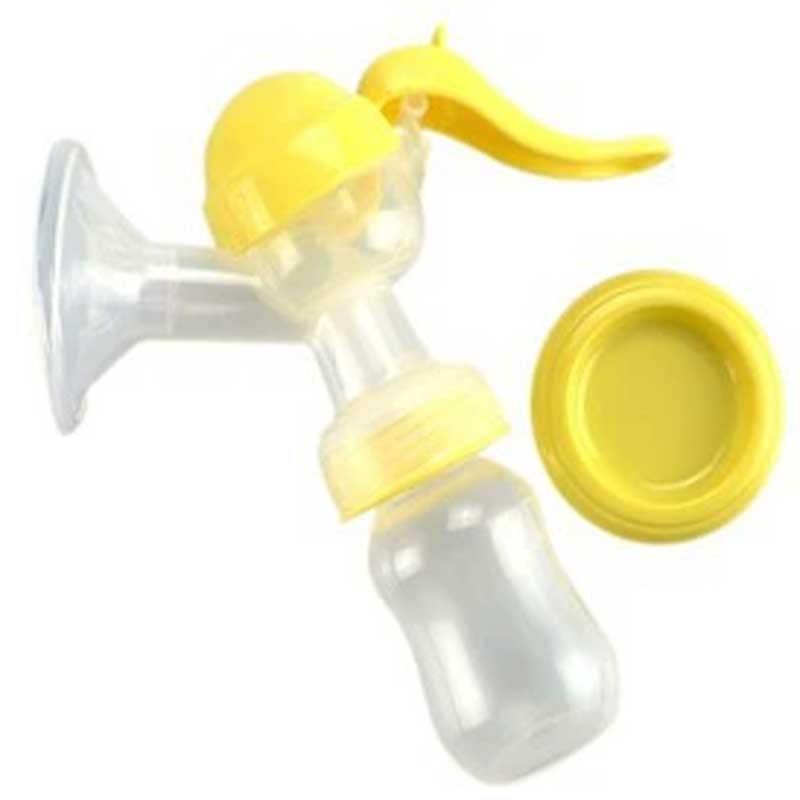 Silicon portabil manual pentru copii Extractor de lapte pompă de sân BPA model de imprimare gratuită de igienă pompă de alăptare