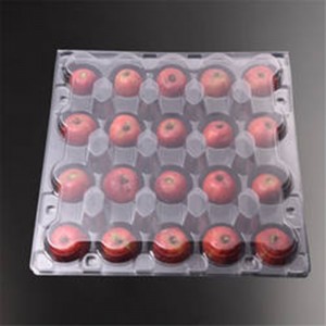 Pet transparent plastic cu plastic de plastic cu cutie de ambalare a fructelor de fructe recipient cu fructe limpezi