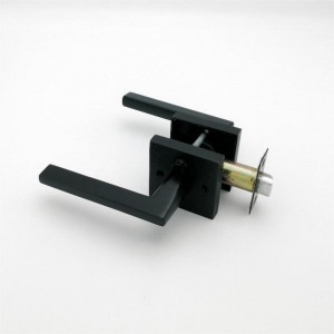 S7503 Maneta ușii de confidențialitate pentru ușile dormitorului și a băiinegre mate