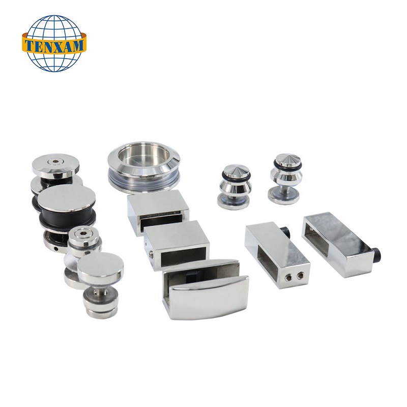 Fitinguri pentru uși glisante cu duș din oțel inoxidabil cu motor cu ușă glisantă pentru baie