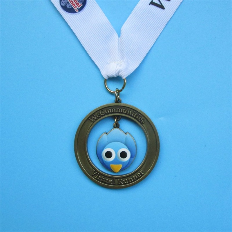 Medalii metalice cu umeraș 3D Premiu personalizat pentru medalii pentru animale