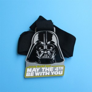 Premii de onoare personalizate Metal 3D Medalii militare placatenegre