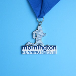 Festival Awards Medalii de rulare din argint strălucitor