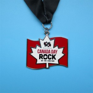 Medalii emailate Medalie de cupru din argint din aur personalizat