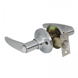 7302 Mânerul ușii de confidențialitate cu placă de blocare detașabilă, toate blocarea manetei metalice pentru dormitor și baie