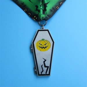 Medalii profesionale de metal personalizat Cadou de vacanță Halloween Medalia Festivalului de Paște de Paște Medalie de pliere cu cochilie