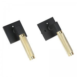 S7137 Maneta ușii înconjurate pătrate moderne pentru uși interioare, mânere de uși grele